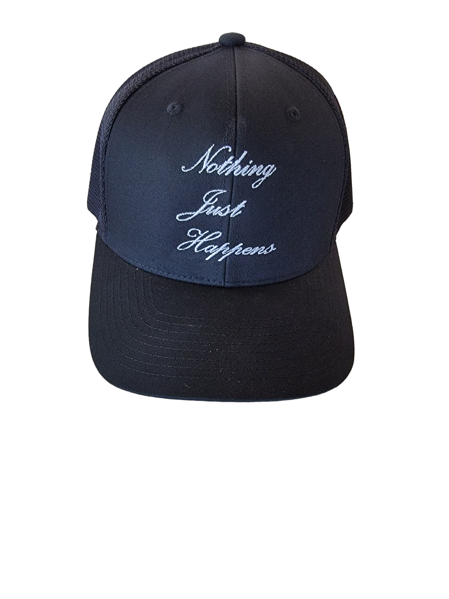 Nothing Just Happens Flex Fit Snapback Hat